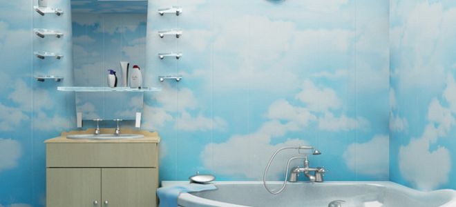 Пошаговый монтаж ПВХ панелей в ванной
