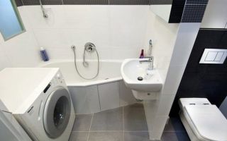 Дизайн туалета и ванной в панельном доме