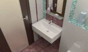 Дизайн санузлов и ванных комнат по метрам