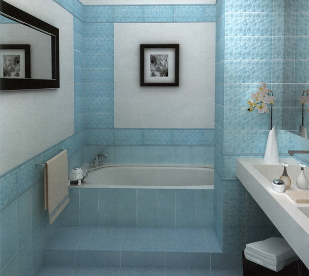 Дизайн интерьера ванной комнаты фото 8