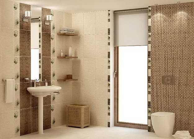 Дизайн интерьера ванной комнаты фото А