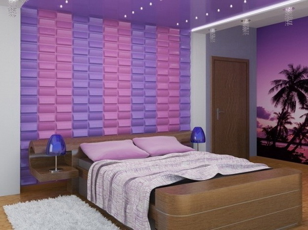 Оригинальные мягкие стеновые панели для спальни - варианты и дизайн 8