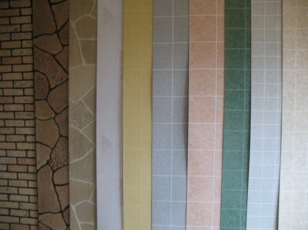 Стеновые панели ПВХ под плитку в дизайне современного санузла 2
