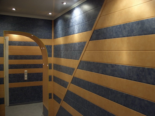 Интересная обшивка стен МДФ панелями – варианты дизайна 1